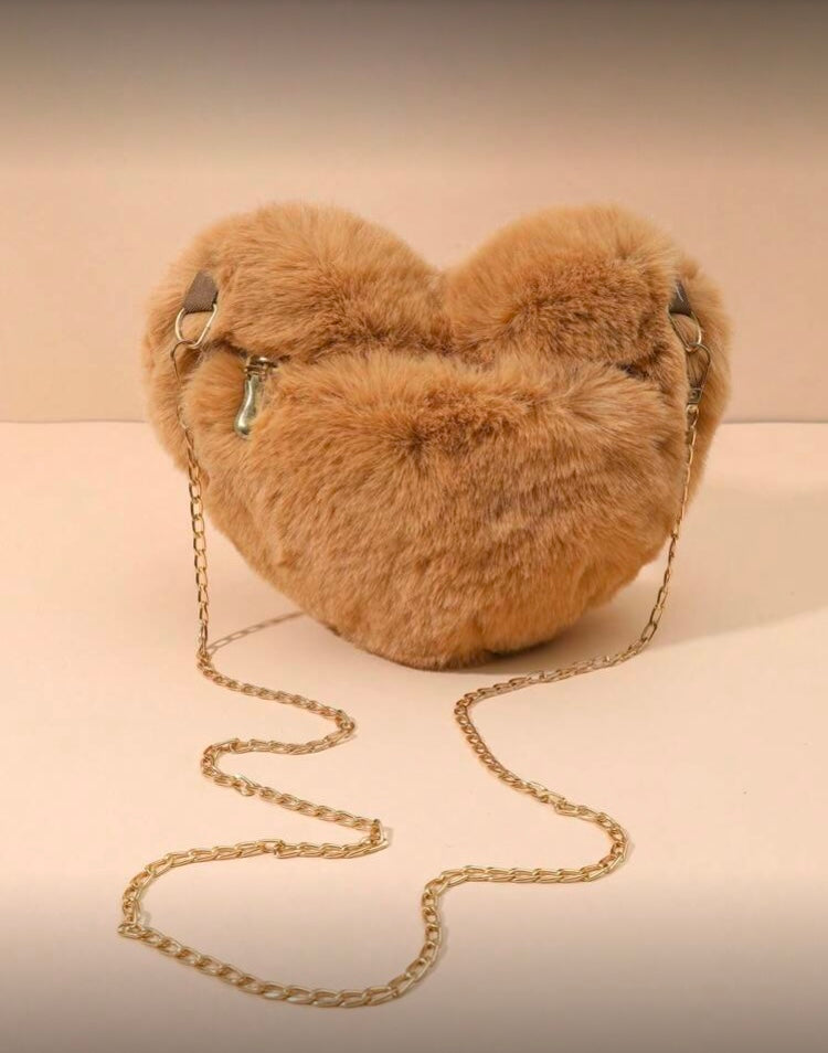 Heart Fur Purses