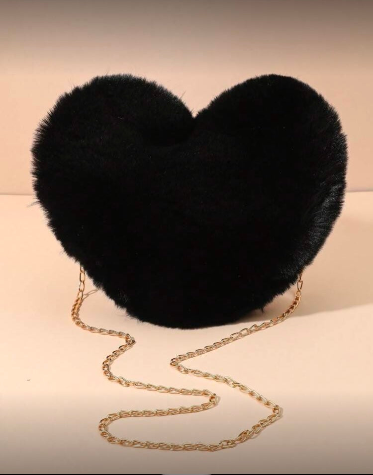 Heart Fur Purses